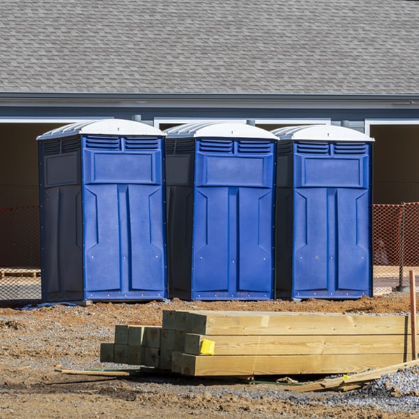 do you offer hand sanitizer dispensers inside the porta potties in Bedford Texas